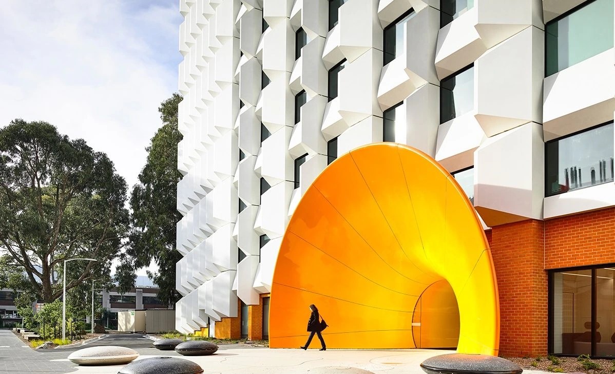 Monash – Front – cropped grc facades