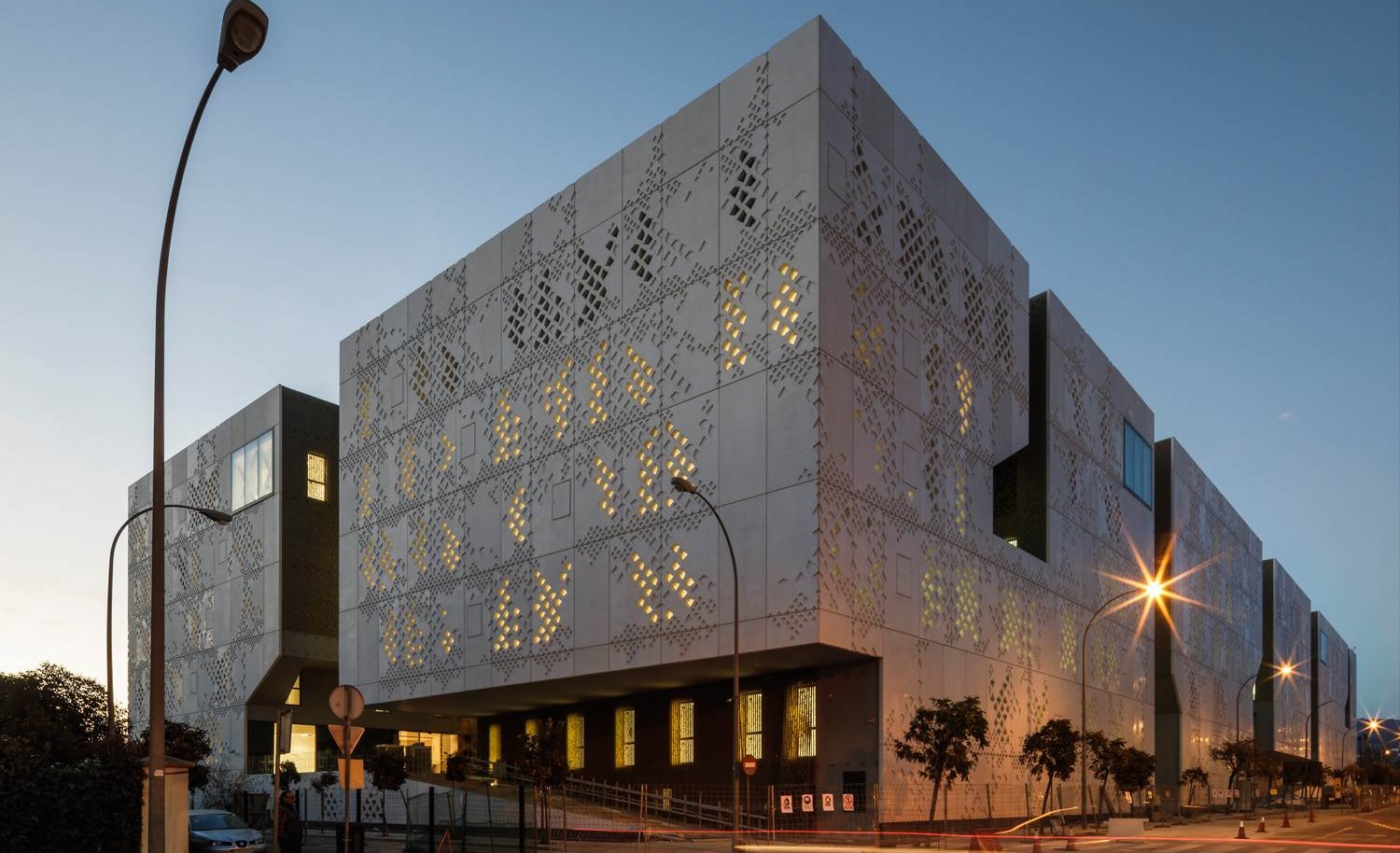 PALACE OF JUSTICE – CORDOBA – Cropped grc facades